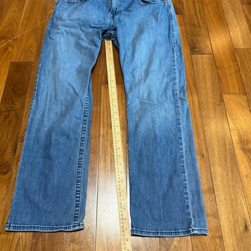 True Religion Ricky Jeans Mens 34 Blue Medium Wash Relaxed Straight